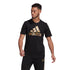 T-shirt nera adidas Essentials Camouflage Print Tee, Abbigliamento Sport, SKU a722000088, Immagine 0